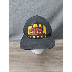 California Republic Cap Hat Bear Logo Embroidered Flex Medium  Large Baseball